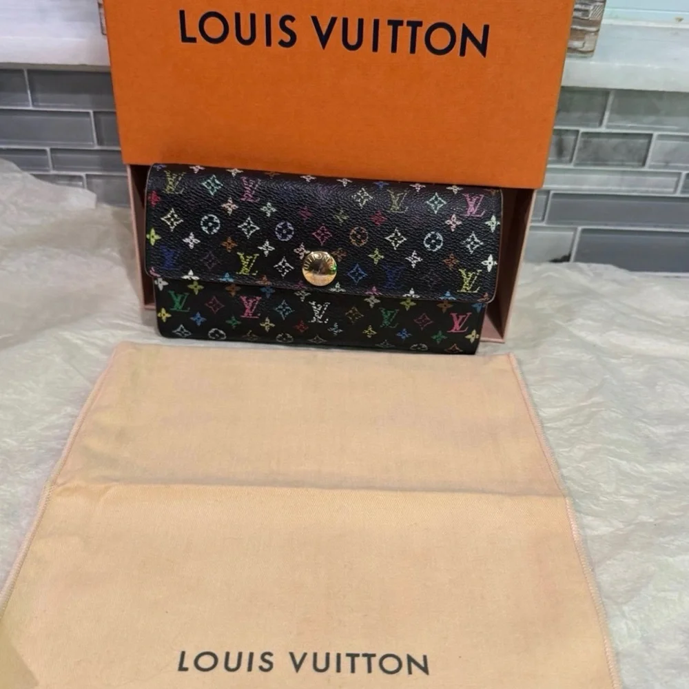 Louis Vuitton Murakami Multicolor wallet